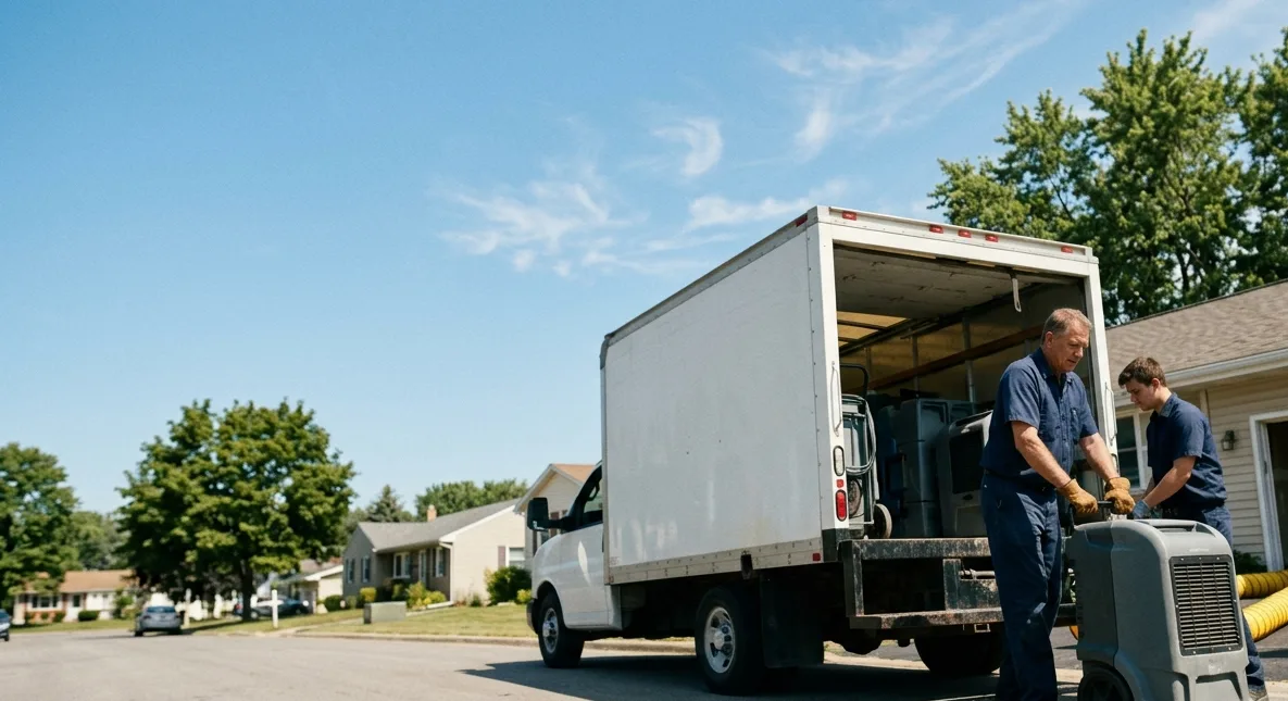 Water Damage Cleanup in Bismarck, ND near me